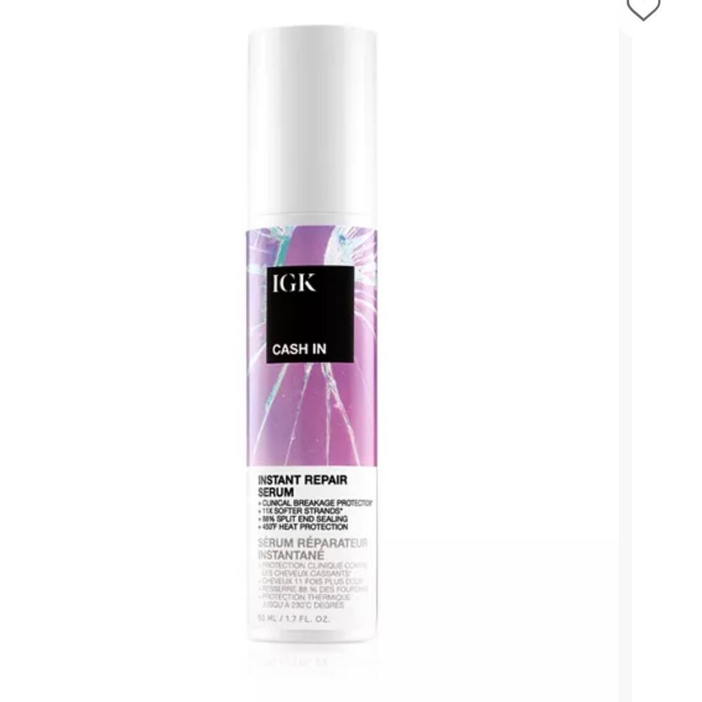 IGK Hair Cash In Instant Repair Serum 1.7 oz.